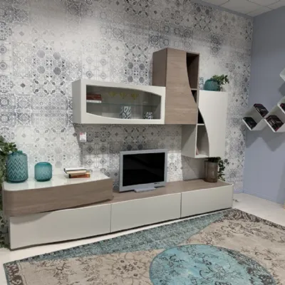 Parete attrezzata Cv 471 parete brera home del brand Collezione esclusiva con uno sconto esclusivo