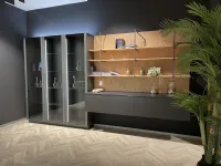 Parete attrezzata Cv 601 natural del marchio Prezioso con uno sconto esclusivo