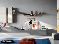 Parete attrezzata Day 04 Orme in stile design a prezzo scontato