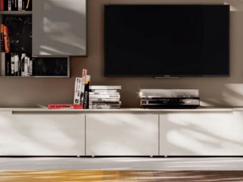 Parete attrezzata in stile design Day 05 di Orme a prezzo Outlet 