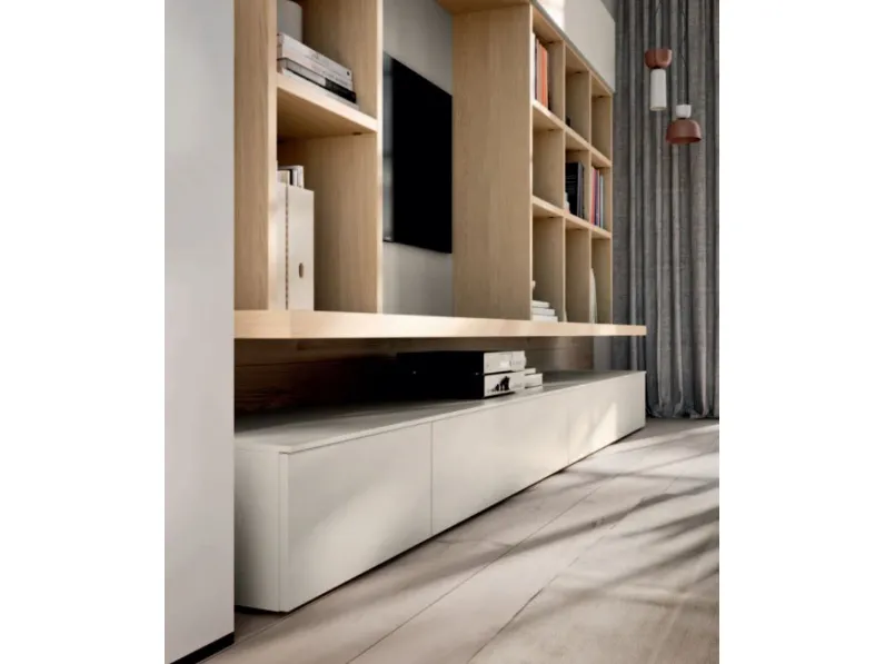 Parete attrezzata in stile design Day 27 di Orme a prezzo scontato 