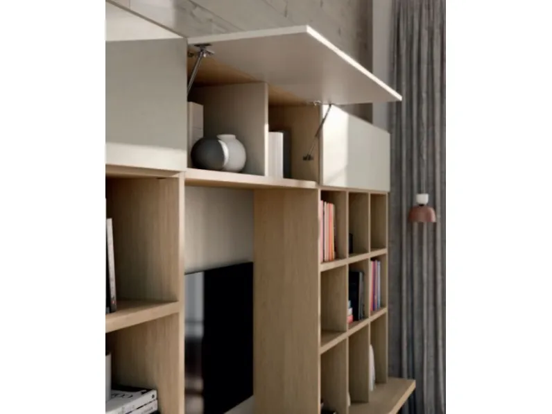 Parete attrezzata in stile design Day 27 di Orme a prezzo scontato 