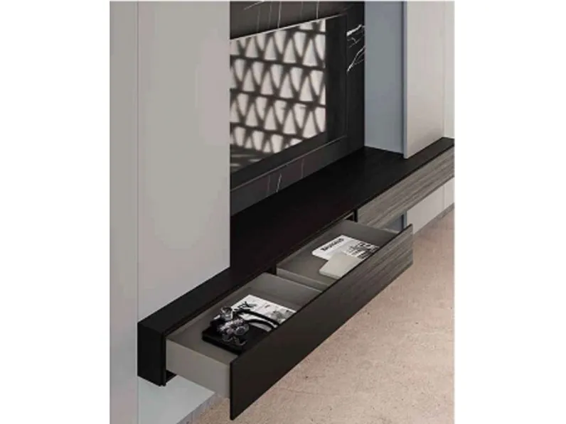 Parete attrezzata Day * Orme in stile design a prezzo scontato