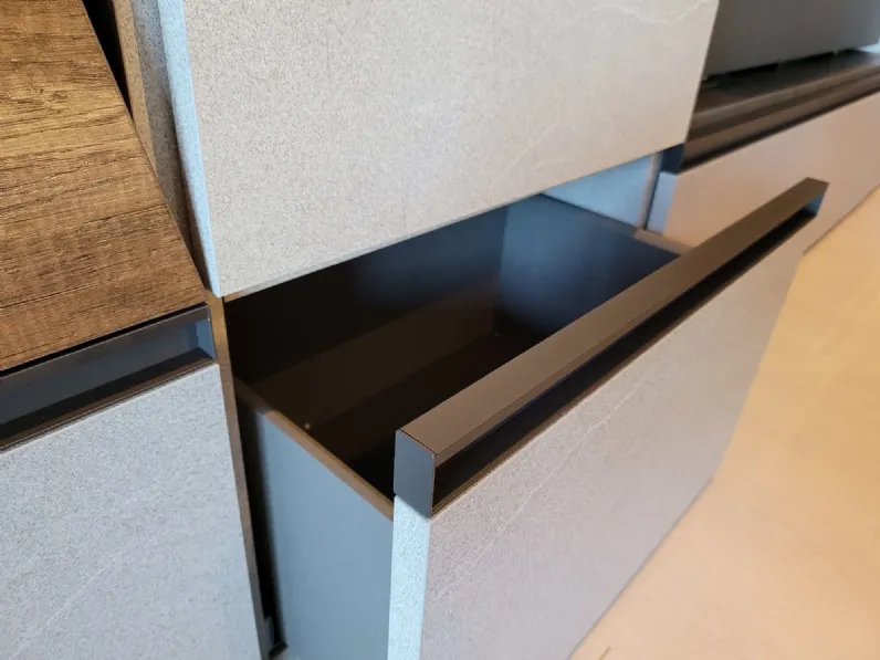 Parete attrezzata Diagonal special 2021 di Tomasella in OFFERTA OUTLET