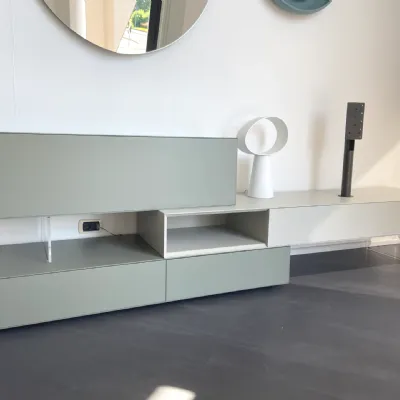 Mobile soggiorno modello Domino vesa di Sangiacomo scontato -32%