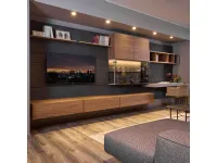 Mobile soggiorno modello Freehand 13 outlet di Diotti.com scontato -50%