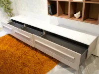 Parete attrezzata Gallery living di Lube cucine scontata del 65%
