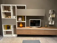 Parete attrezzata Homy legno di Santalucia scontata del 49%