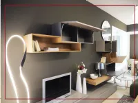 Parete attrezzata Horizon di Mobilgam scontata del 40%
