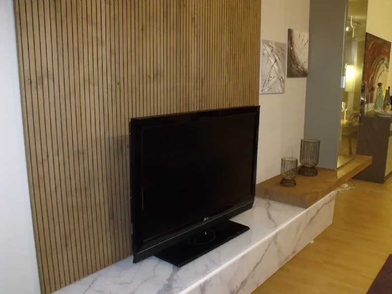 Parete attrezzata Horizon Mobilgam in stile design a prezzo ribassato