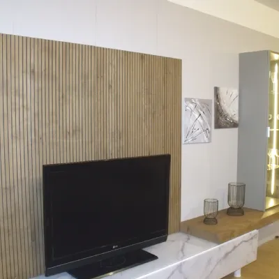 Parete attrezzata Horizon Mobilgam in stile design a prezzo ribassato