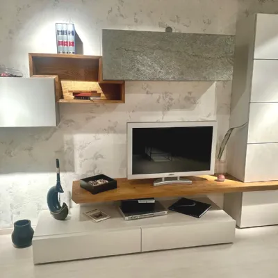 Parete attrezzata Horizon dell'azienda Mobilgam con uno sconto esclusivo