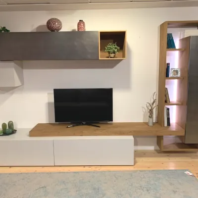 Parete attrezzata Horizon Mobilgam in stile moderna a prezzo scontato