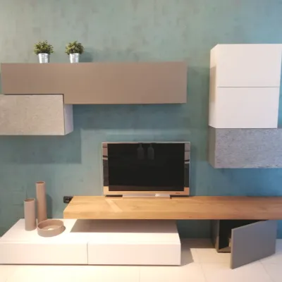 Parete attrezzata Horizon Mobilgam in stile moderna a prezzo scontato