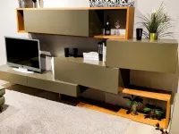 Parete attrezzata  i-modulart di Presotto scontata del 71%