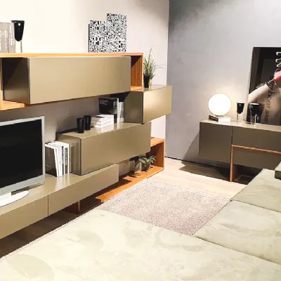 Parete attrezzata  i-modulart Presotto in stile moderna a prezzo scontato