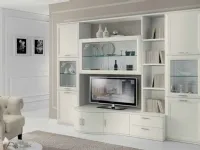 Parete attrezzata Gierre mod.Jazz d'elite scontata del 50%. Mobili classici a prezzo ribassato.