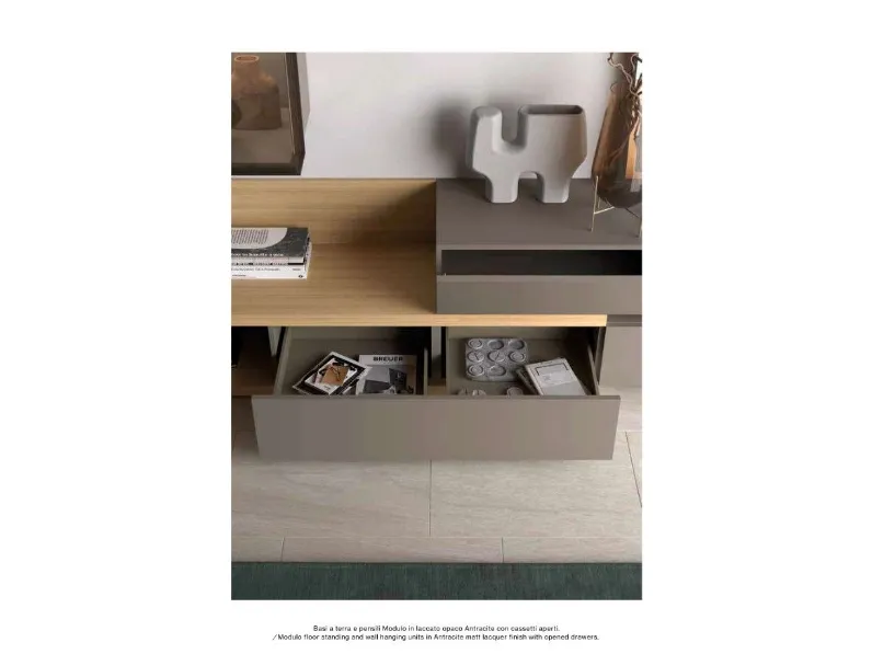 Parete attrezzata Day * della firma Orme con uno sconto esclusivo