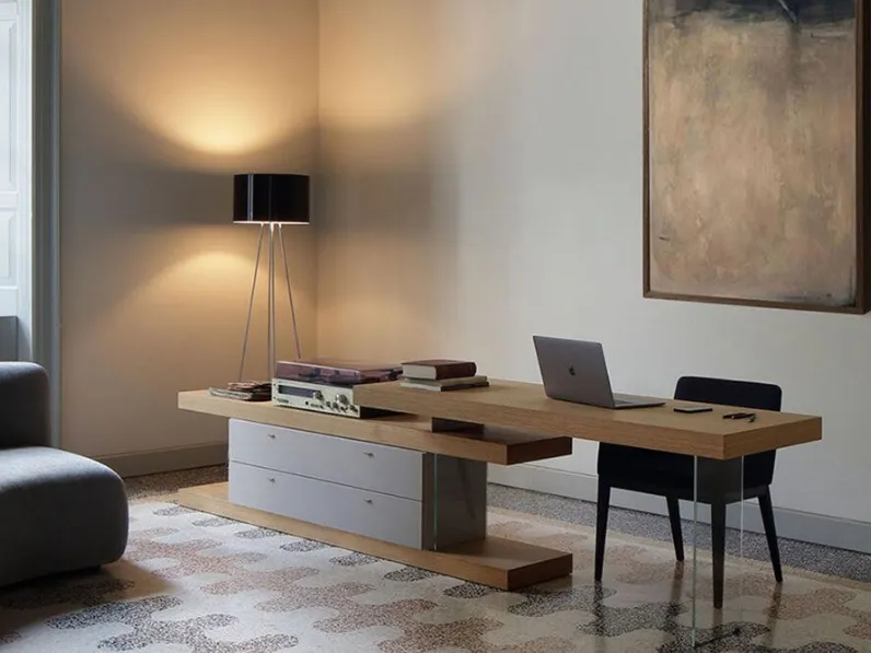 Parete attrezzata in stile design F2/fusion line 282 di Formes a prezzo scontato 