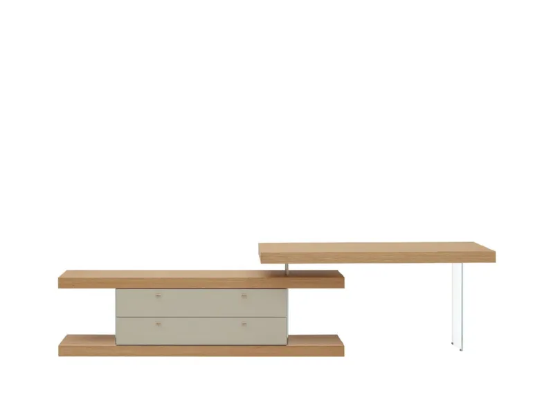 Parete attrezzata in stile design F2/fusion line 282 di Forme’s a prezzo scontato 