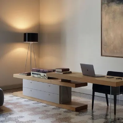 Parete attrezzata in stile design F2/fusion line 282 di Formes a prezzo scontato 
