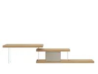Parete attrezzata in stile design F2/fusion line 342 di Formes in Offerta Outlet 