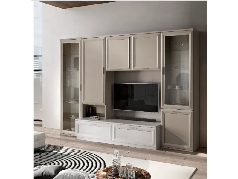 Parete attrezzata Gierre mod. j054 di Gierre mobili in OFFERTA OUTLET