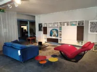 Parete attrezzata in stile design Selecta di Lema in Offerta Outlet