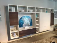 Parete attrezzata in stile design Selecta di Lema in Offerta Outlet