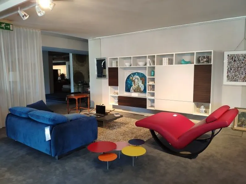 Parete attrezzata in stile design Selecta di Lema in Offerta Outlet