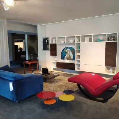Parete attrezzata in stile design Selecta di Lema in Offerta Outlet