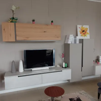 Parete attrezzata Slim Dall'agnese in stile design a prezzo ribassato