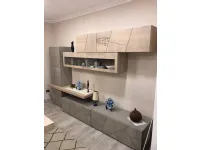 Parete attrezzata Collezione decor  Modo 10 in stile moderno a prezzo scontato