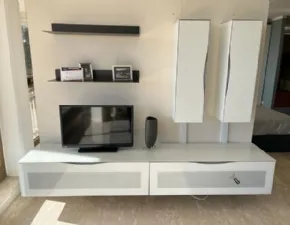 Parete attrezzata in stile moderno Parete munari di Munari a prezzo Outlet