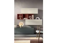 Parete attrezzata Kosmos 104 di Moretti compact giorno notte scontata del 25%