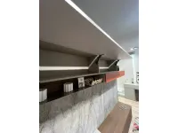 Parete attrezzata Kosmos di Moretti compact giorno notte in OFFERTA OUTLET