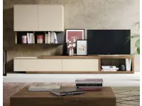 Parete attrezzata L101 Colombini casa in stile moderna a prezzo scontato