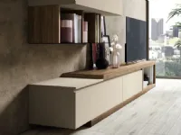 Parete attrezzata L101 Colombini casa in stile moderna a prezzo scontato