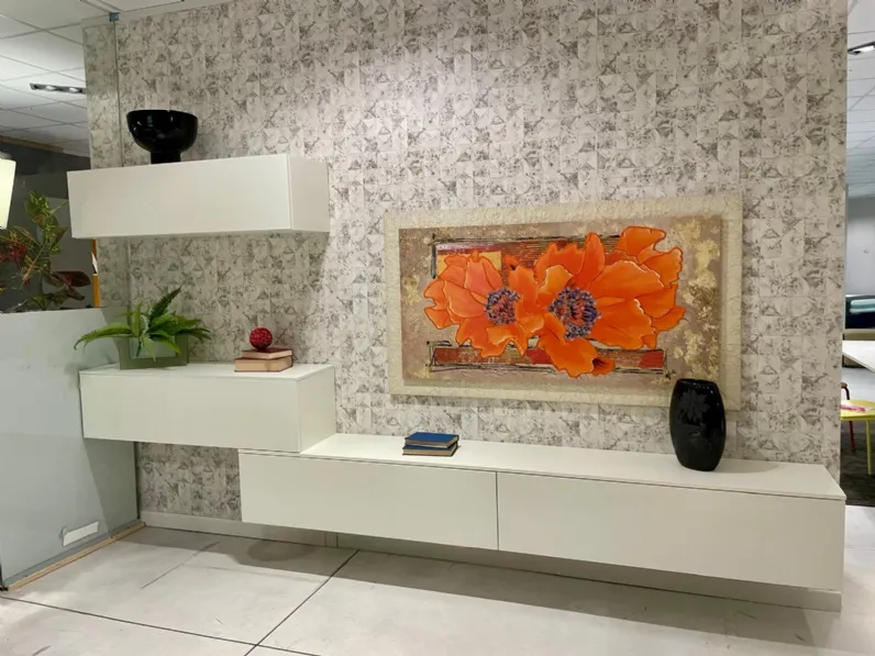 Mobile soggiorno modello Lampo di Sangiacomo scontato -25% approfittane ora!