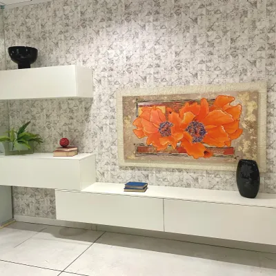 Parete attrezzata Lampo Sangiacomo in stile moderna a prezzo scontato