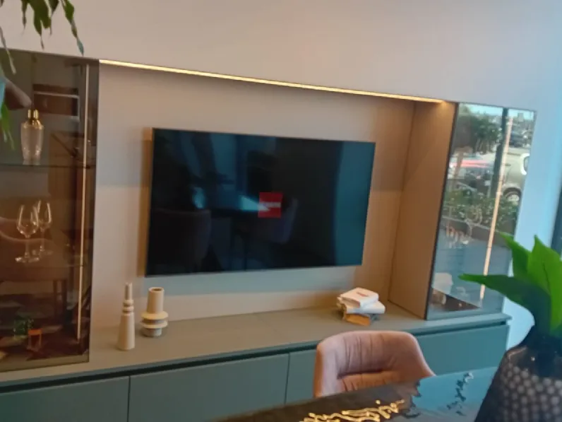 Mobile soggiorno modello Libra living di Scavolini scontato -50%