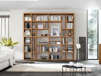 Parete attrezzata Libreria legno massello del marchio Mobilia web con uno sconto esclusivo