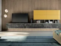 Parete attrezzata Living 807 Spagnol mobili in stile design a prezzo scontato