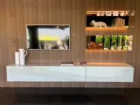 Mobile soggiorno modello Living materia e 36e8 glass di Lago a PREZZI OUTLET
