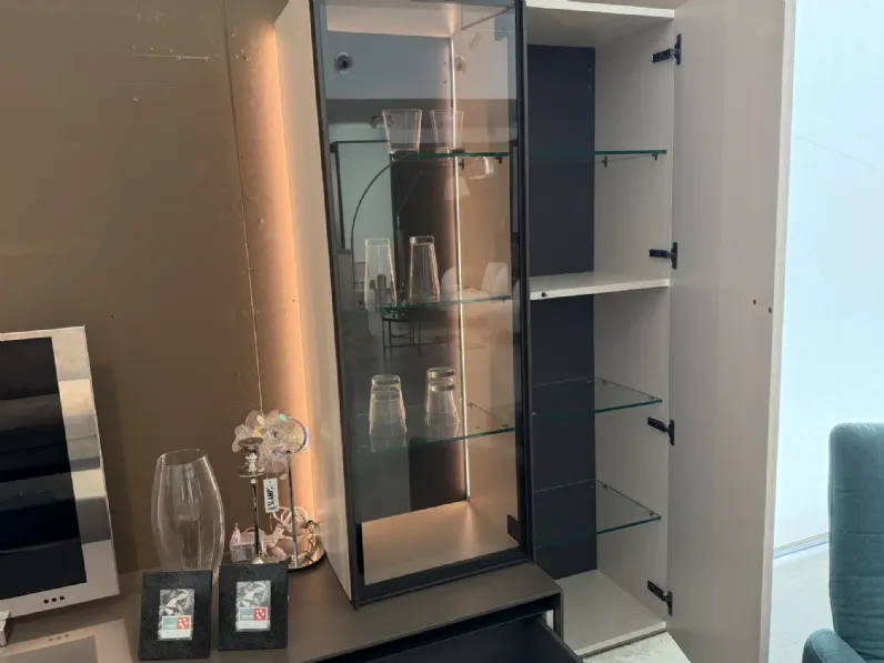 Parete attrezzata Living Novamobili in stile moderna a prezzo scontato