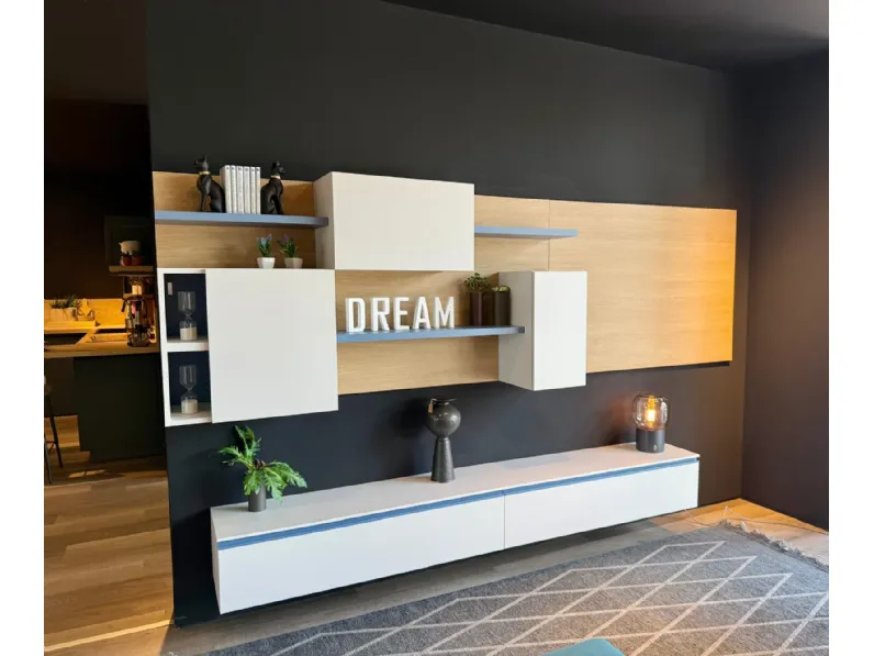 Parete attrezzata Living orme light collection del marchio Orme con un ribasso esclusivo