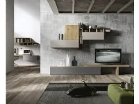 Parete attrezzata Lk08 siloma del marchio Siloma con uno sconto esclusivo