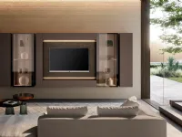 Parete attrezzata Lucifer di Voltan in OFFERTA OUTLET