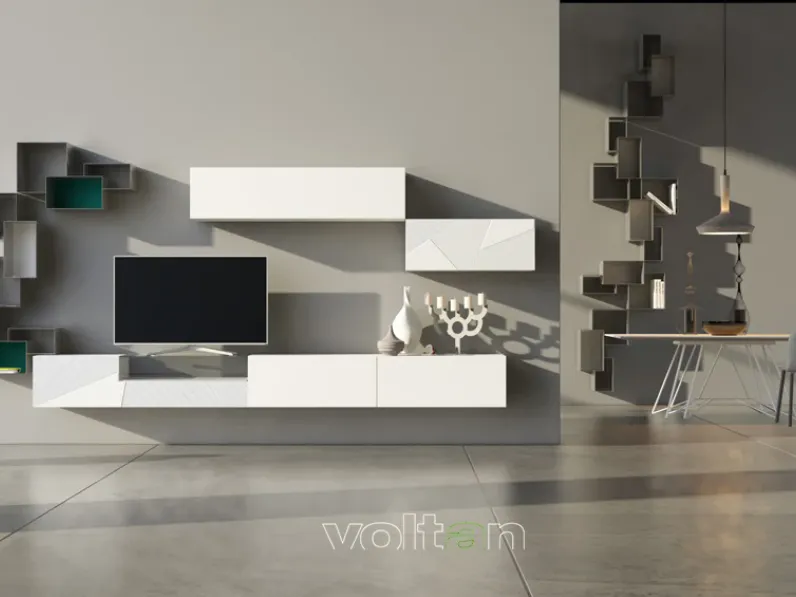 Mobile soggiorno modello Mobile tv  voltan di Voltan a PREZZI OUTLET
