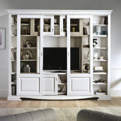 Parete attrezzata Mobilike serena ml a/5523 della firma Artigianale con uno sconto esclusivo